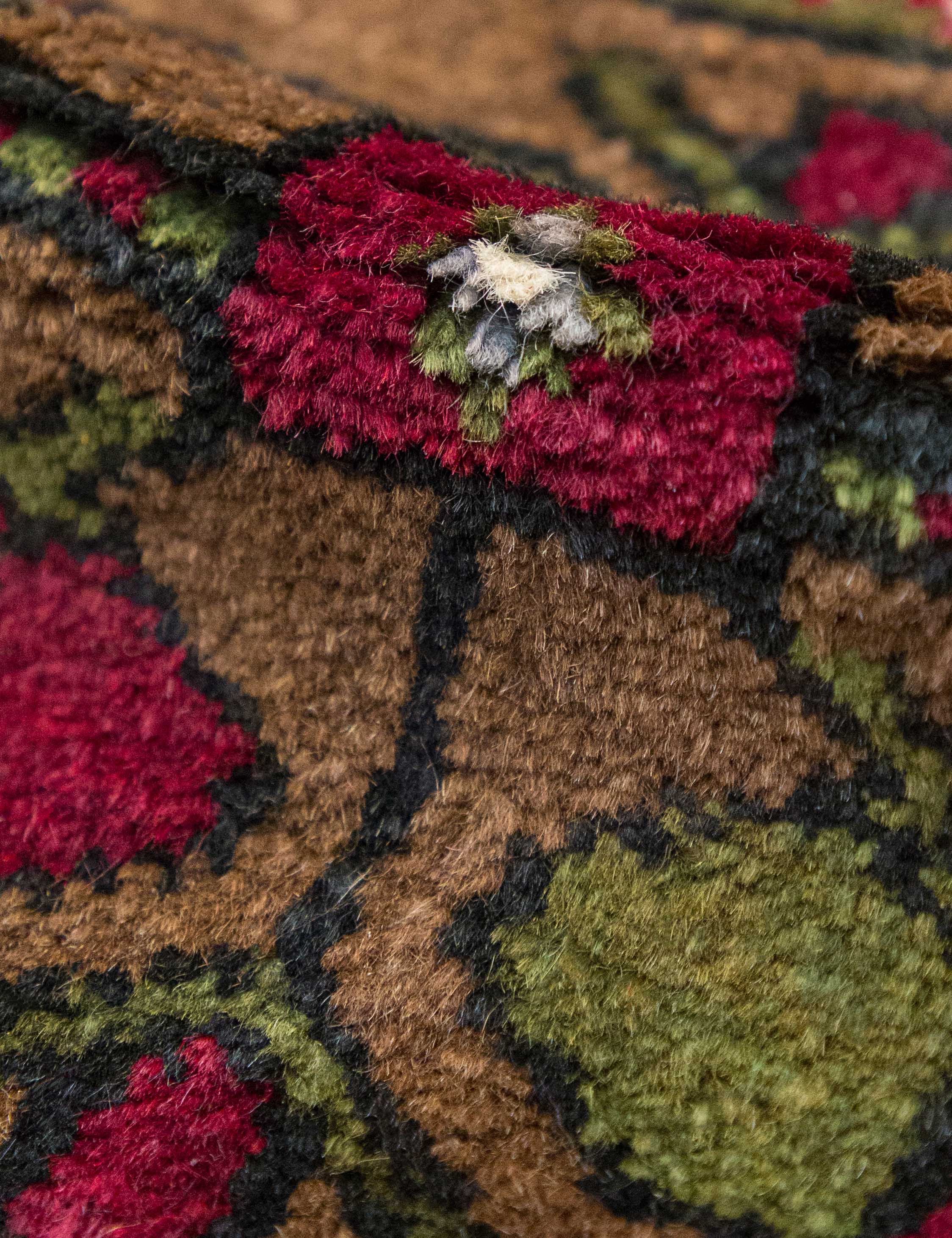 Vintage Turkish Hand-Knotted Wool Mini Rug No. 336, 2' x 3' - Image 4