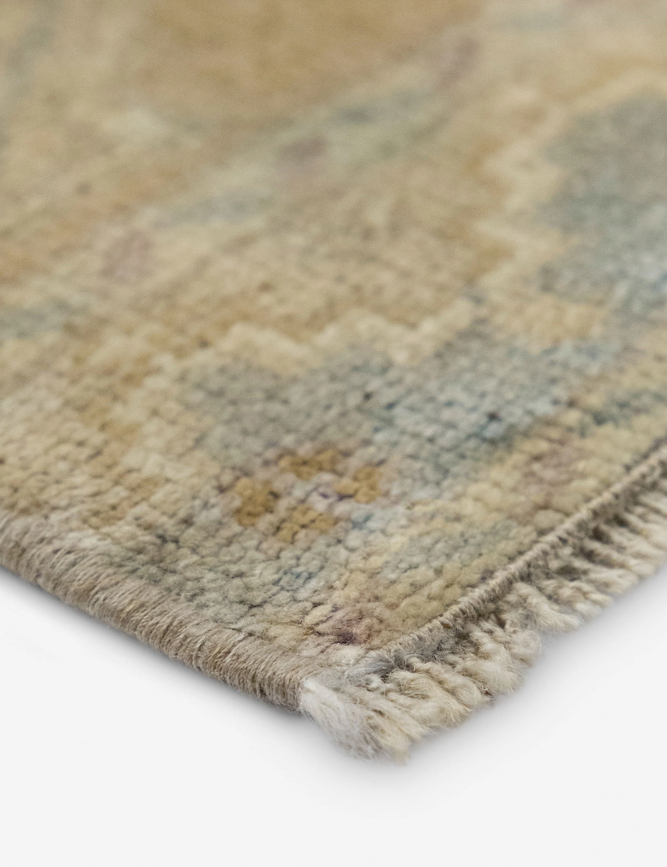 Vintage Turkish Hand-Knotted Wool Mini Rug No. 338, 1'4" x 3'2" - Image 2