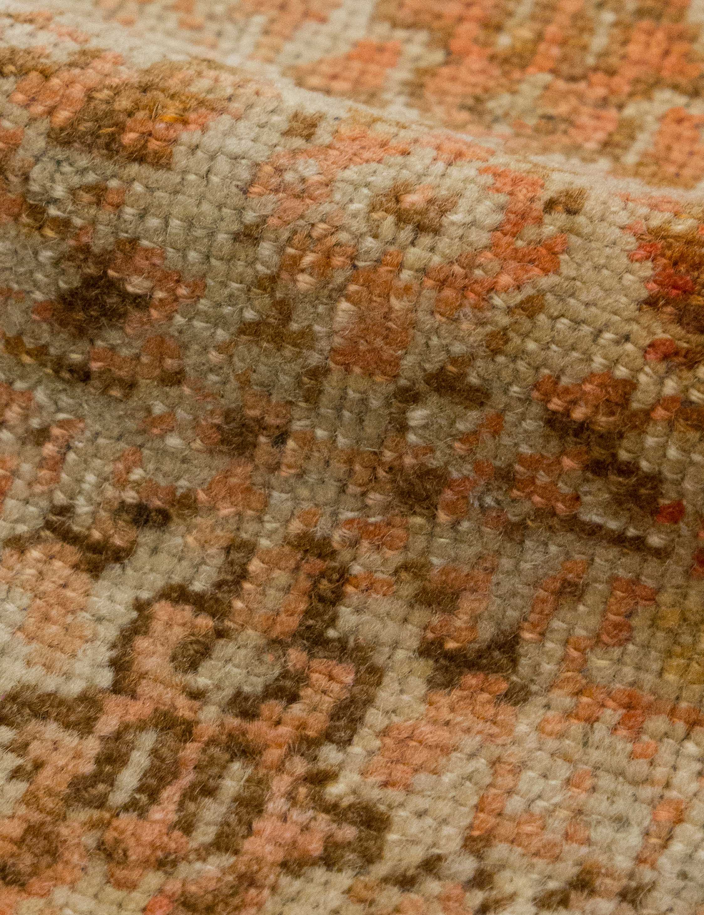 Vintage Turkish Hand-Knotted Wool Mini Rug No. 345, 1'6" x 2'3" - Image 4