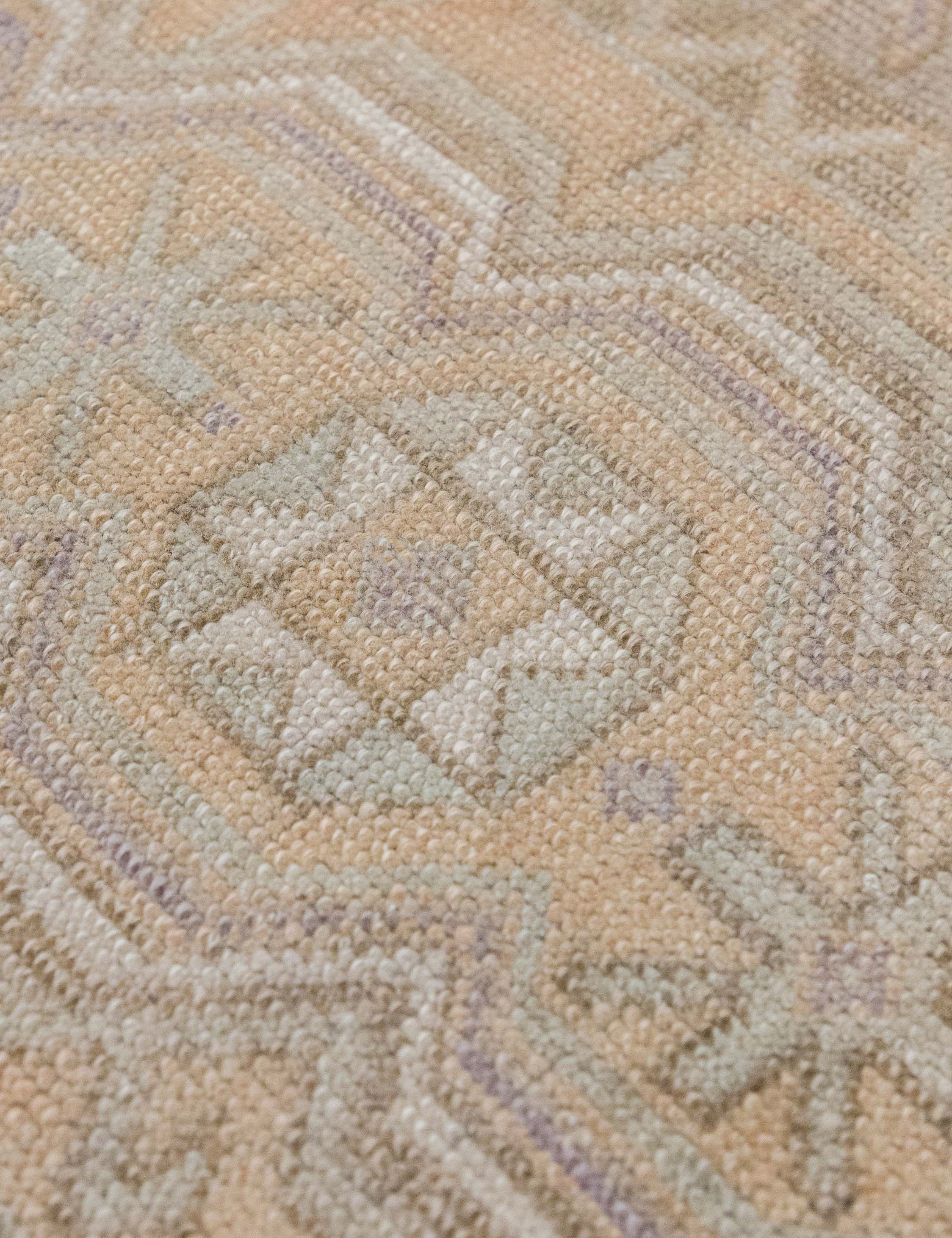 Vintage Turkish Hand-Knotted Wool Mini Rug No. 349, 2' x 4' - Image 3