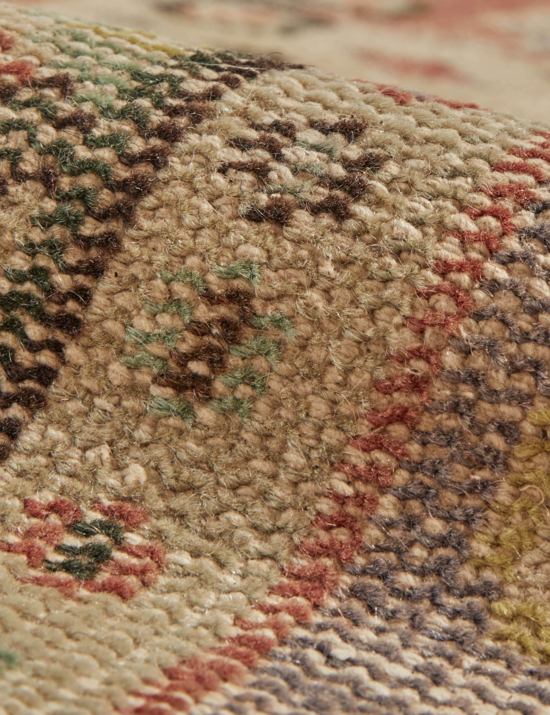 Vintage Turkish Hand-Knotted Wool Rug No. 329, 5'9" x 9'1" - Image 3