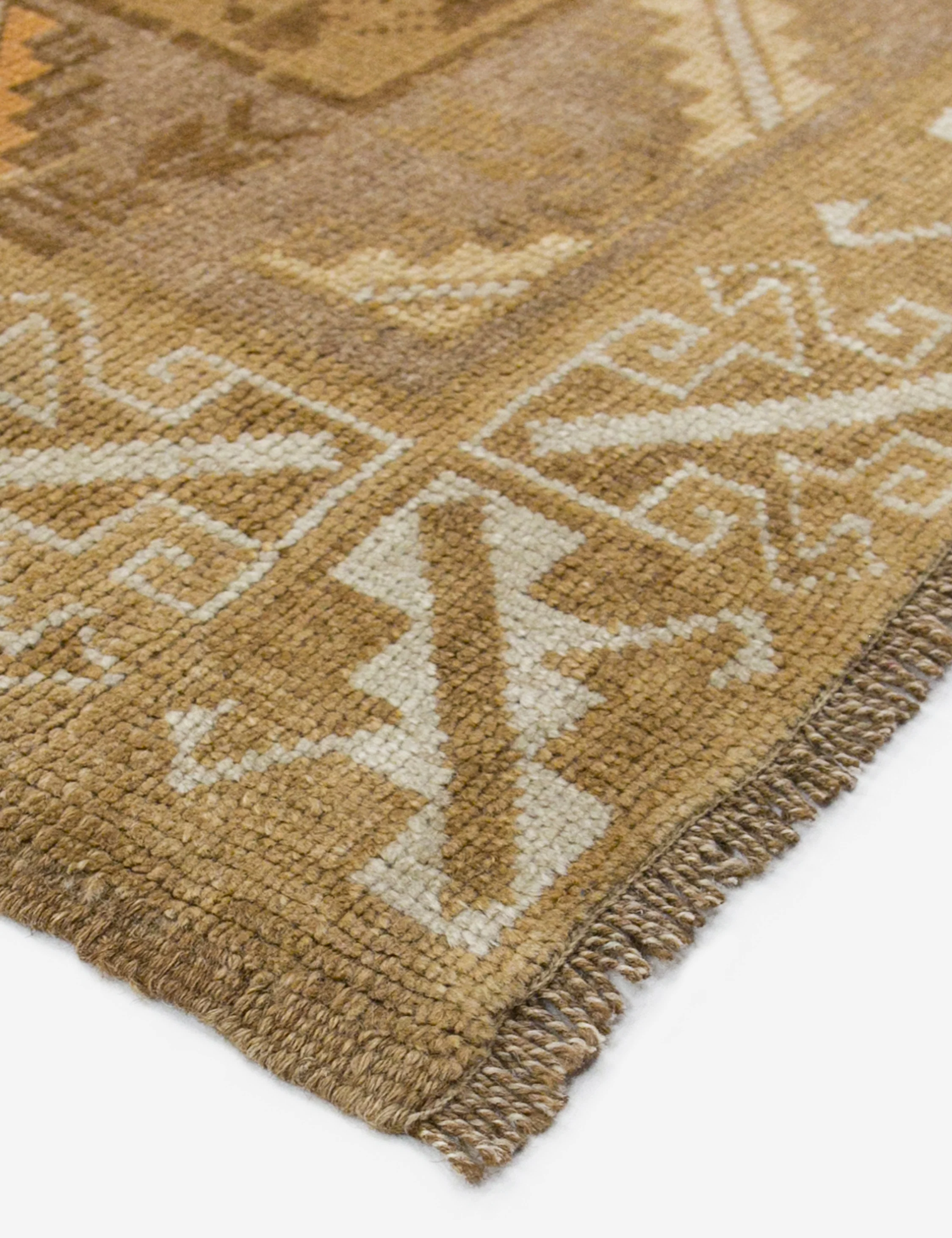 Vintage Turkish Hand-Knotted Wool Rug No. 385, 7' x 10'10" - Image 2