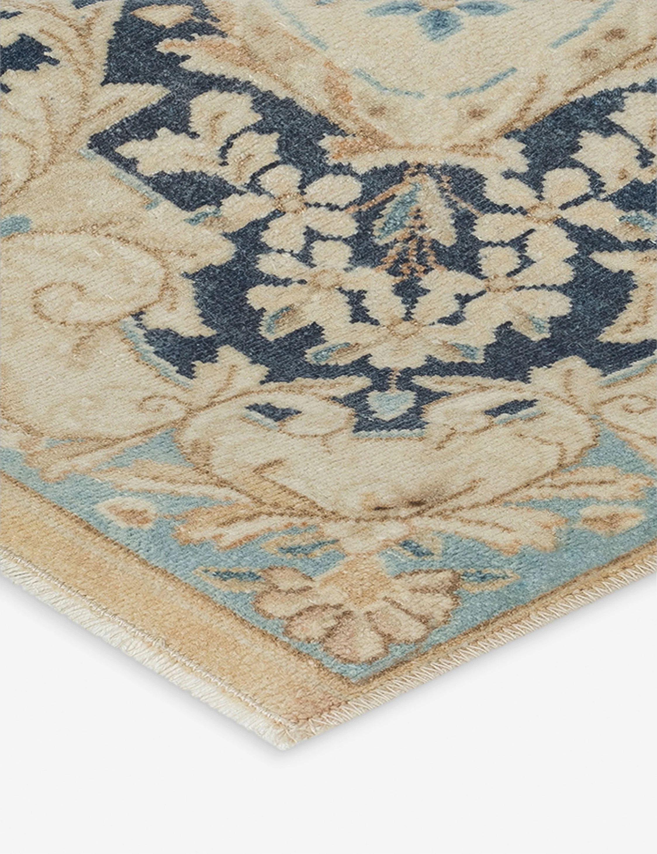 Vintage Turkish Hand-Knotted Wool Rug No. 397, 9'8" x 16' - Image 2