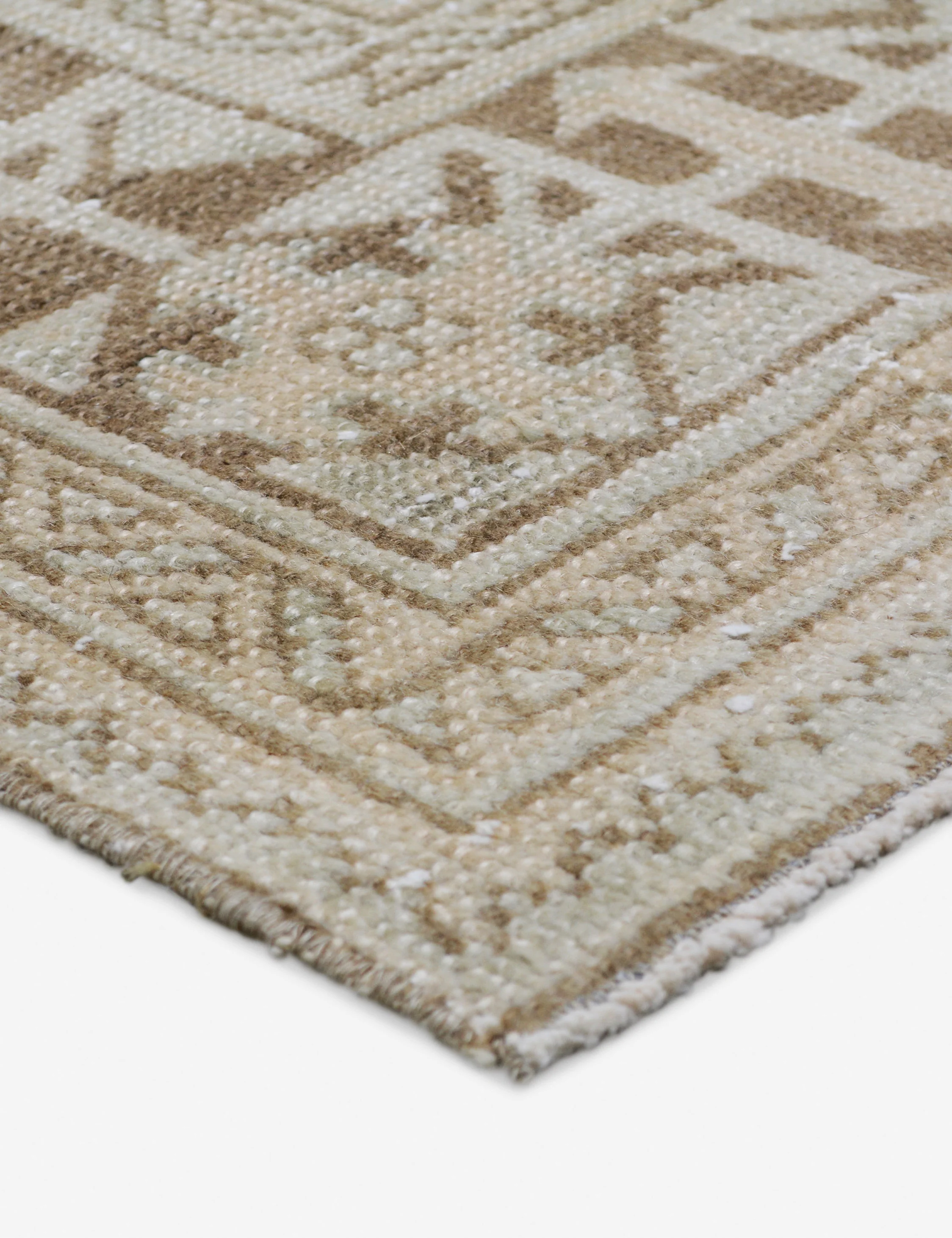 Vintage Turkish Hand-Knotted Wool Rug No. 418, 6'5" x 9'7" - Image 2