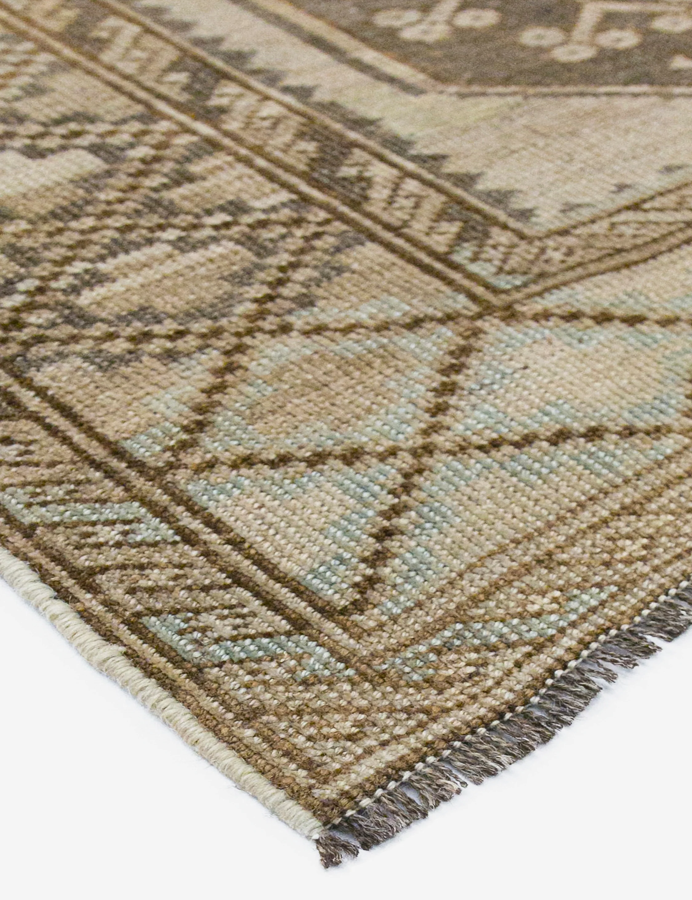 Vintage Turkish Hand-Knotted Wool Rug No. 438, 6'5" x 12'1" - Image 2