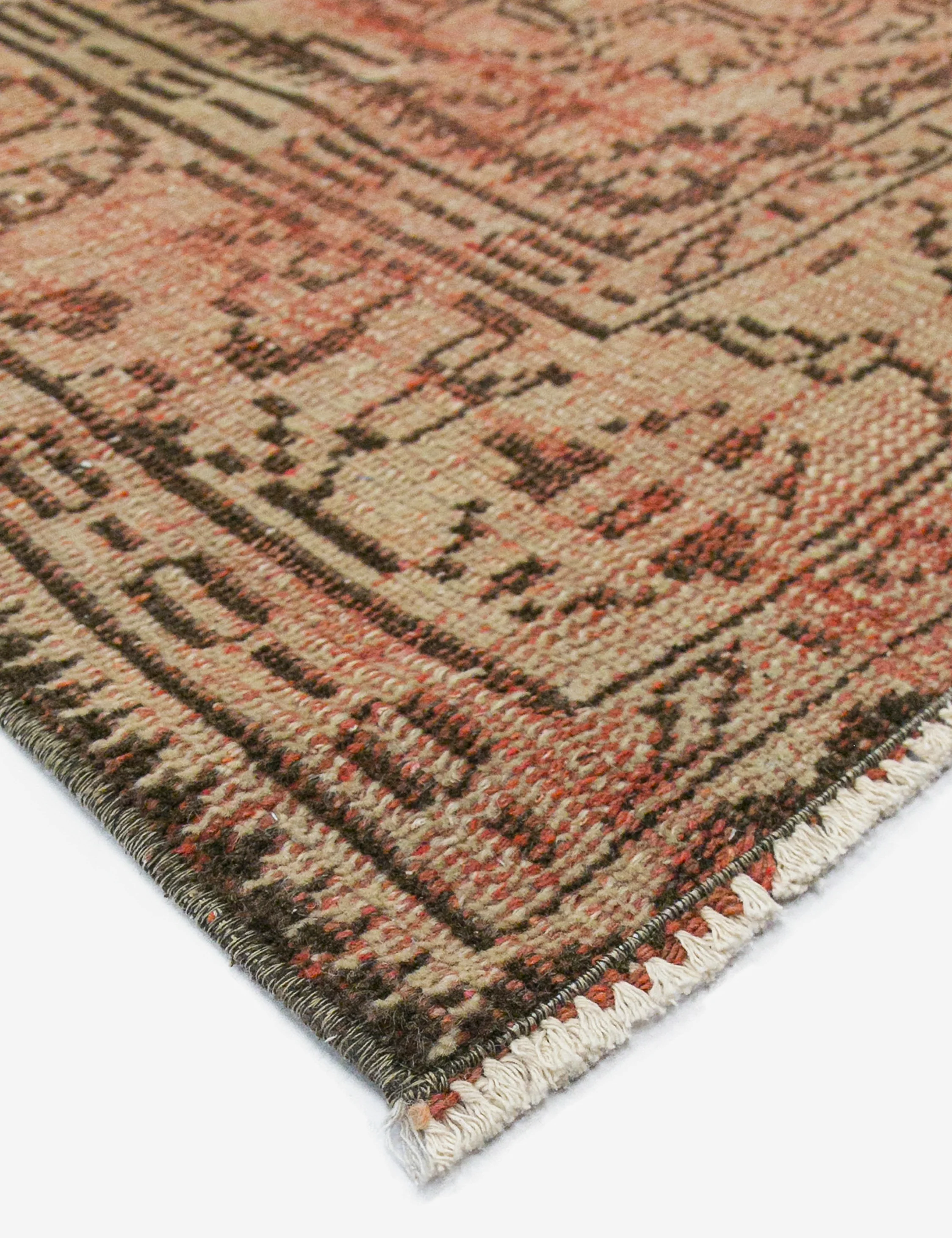 Vintage Turkish Hand-Knotted Wool Rug No. 442, 6' x 9'2" - Image 2