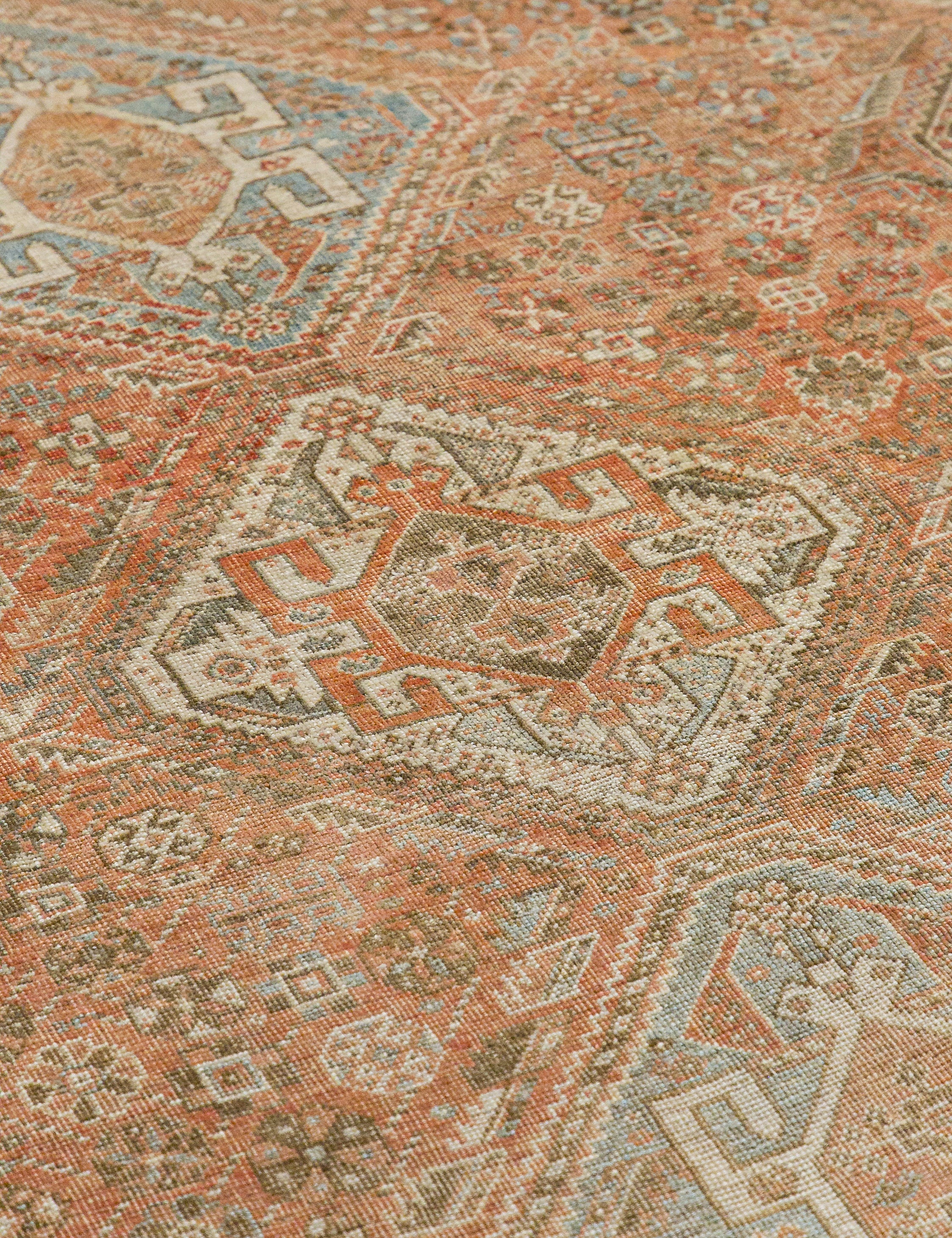 Vintage Turkish Hand-Knotted Wool Rug No. 443, 6'4" x 9'6" - Image 4