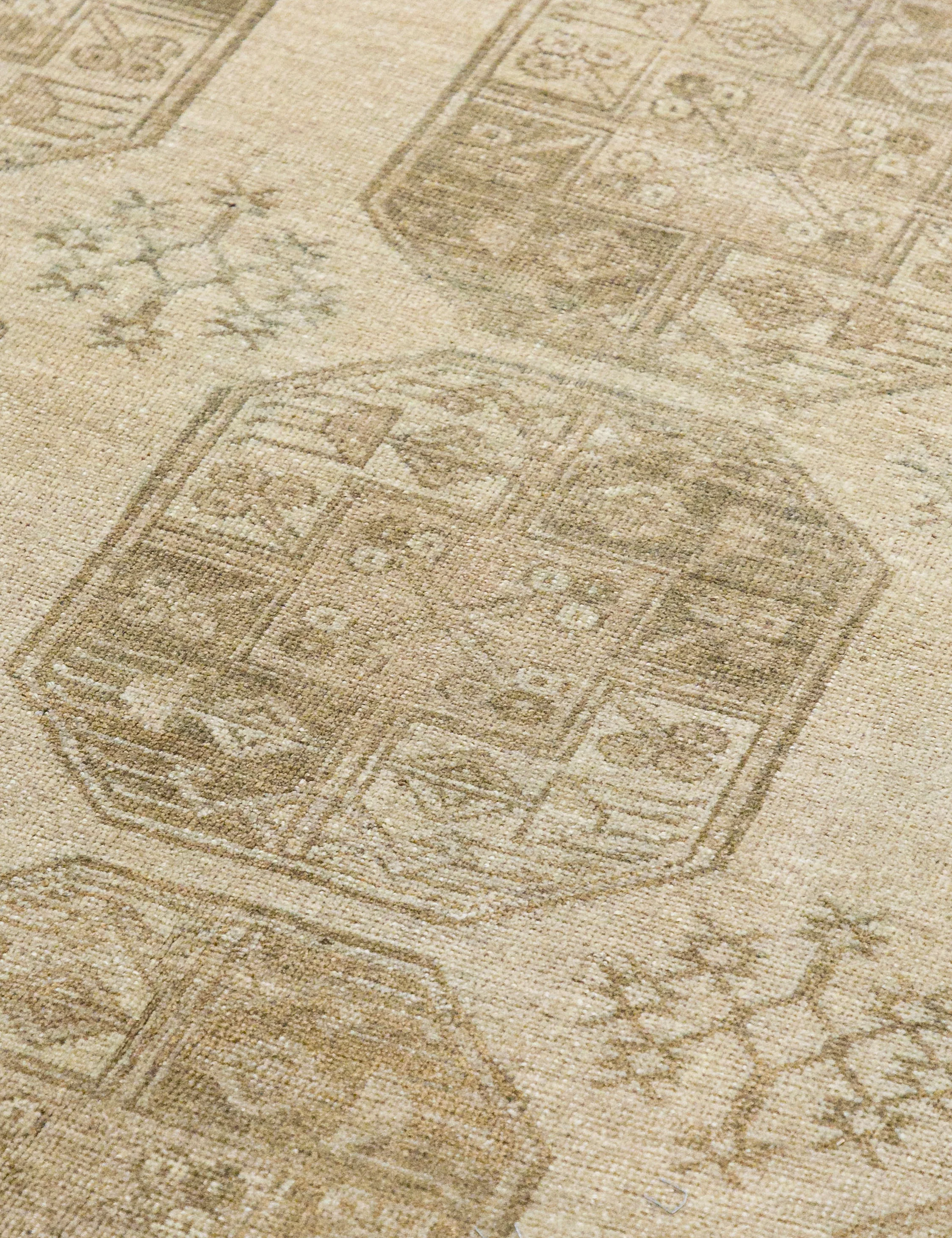 Vintage Turkish Hand-Knotted Wool Rug No. 444, 7'5" x 9'10" - Image 4