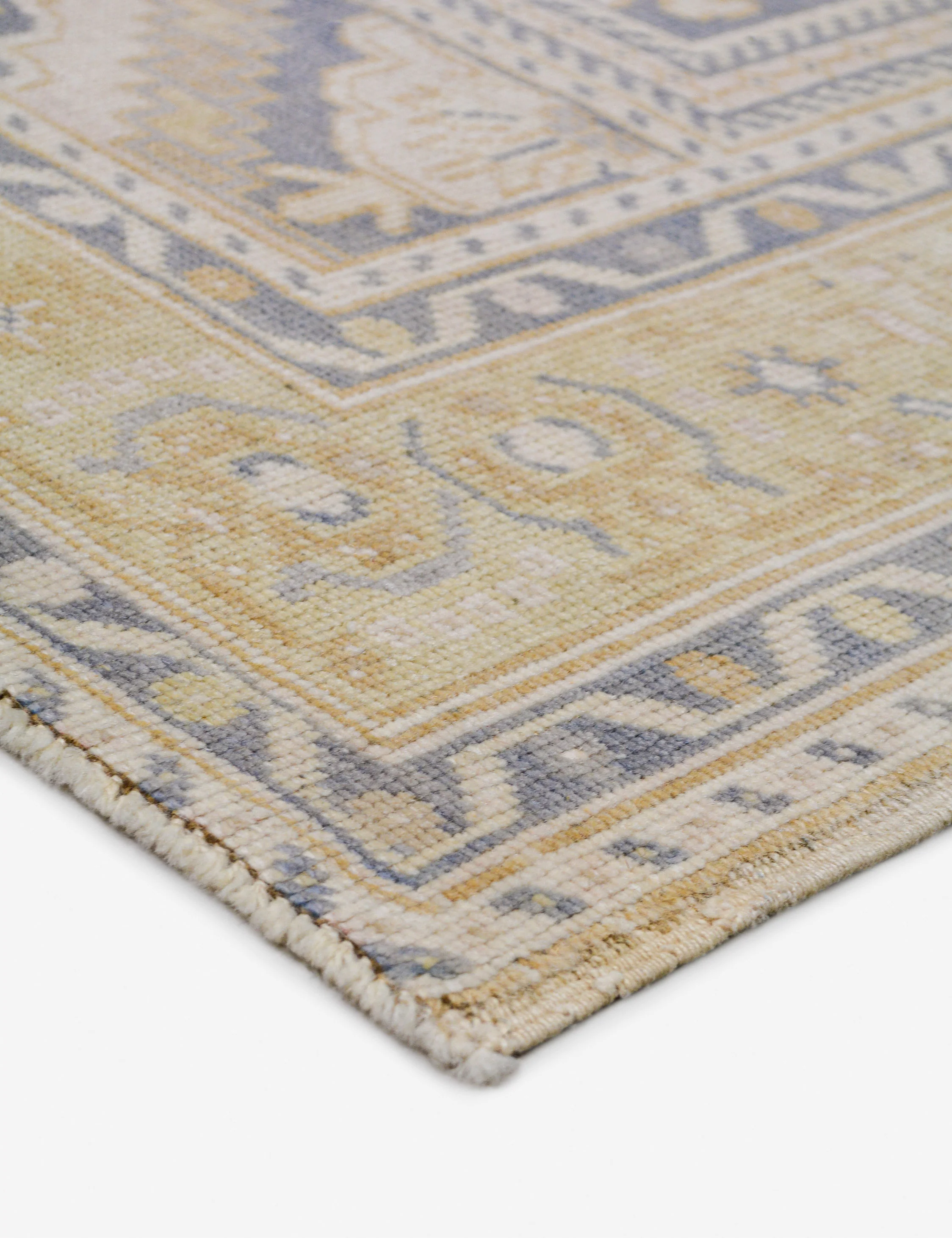 Vintage Turkish Hand-Knotted Wool Rug No. 488, 5' 1" x 8' 2" - Image 2