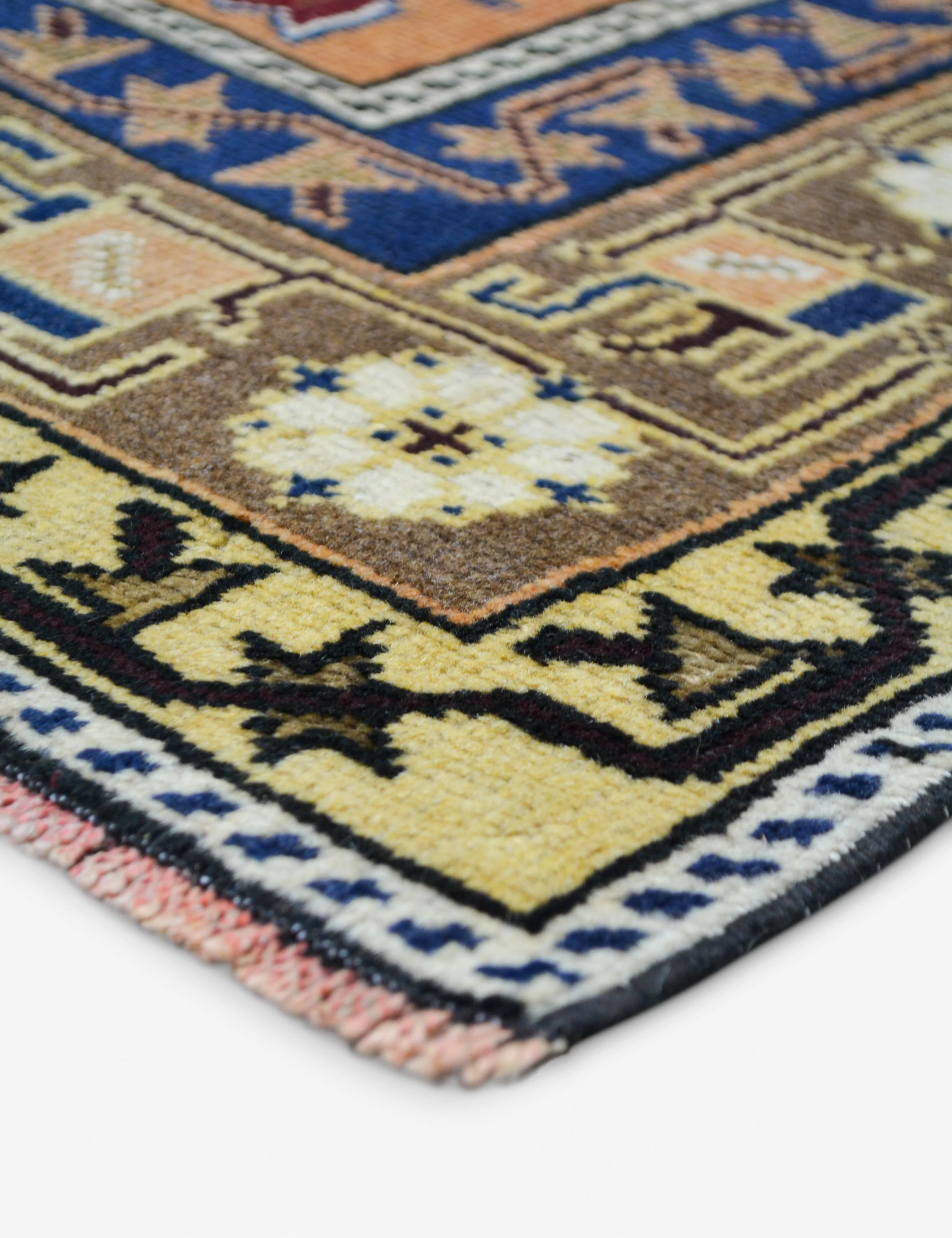 Vintage Turkish Hand-Knotted Wool Rug No. 499, 3' 10" x 6' 7" - Image 2