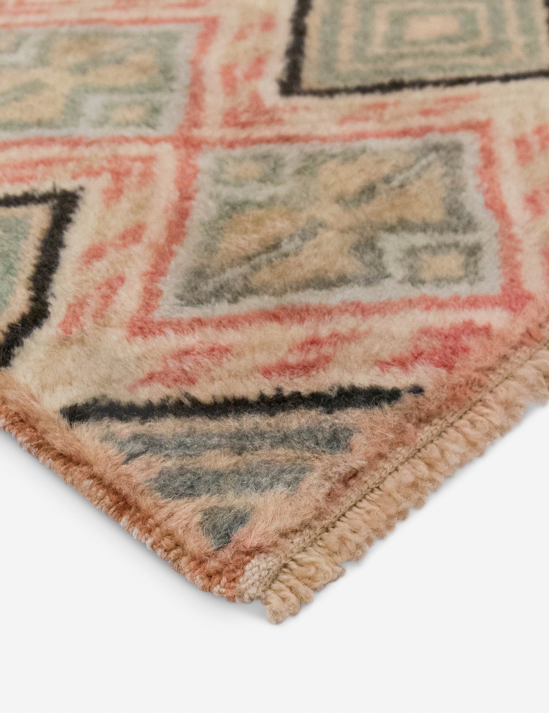 Vintage Turkish Hand-Knotted Wool Rug No. 558, 3'7" x 5'9" - Image 2