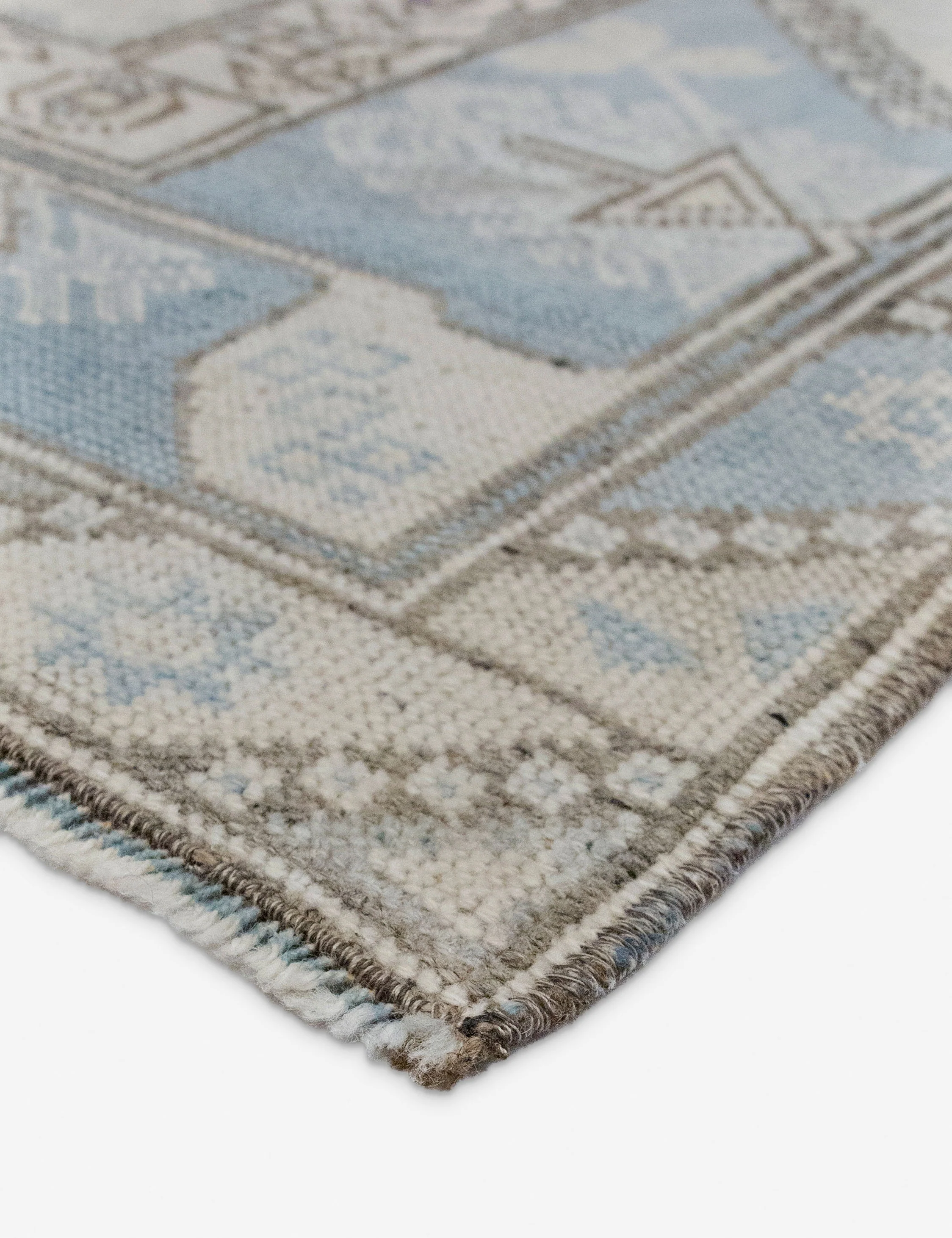 Vintage Turkish Hand-Knotted Wool Rug No. 562, 6'4" x 9'3" - Image 2