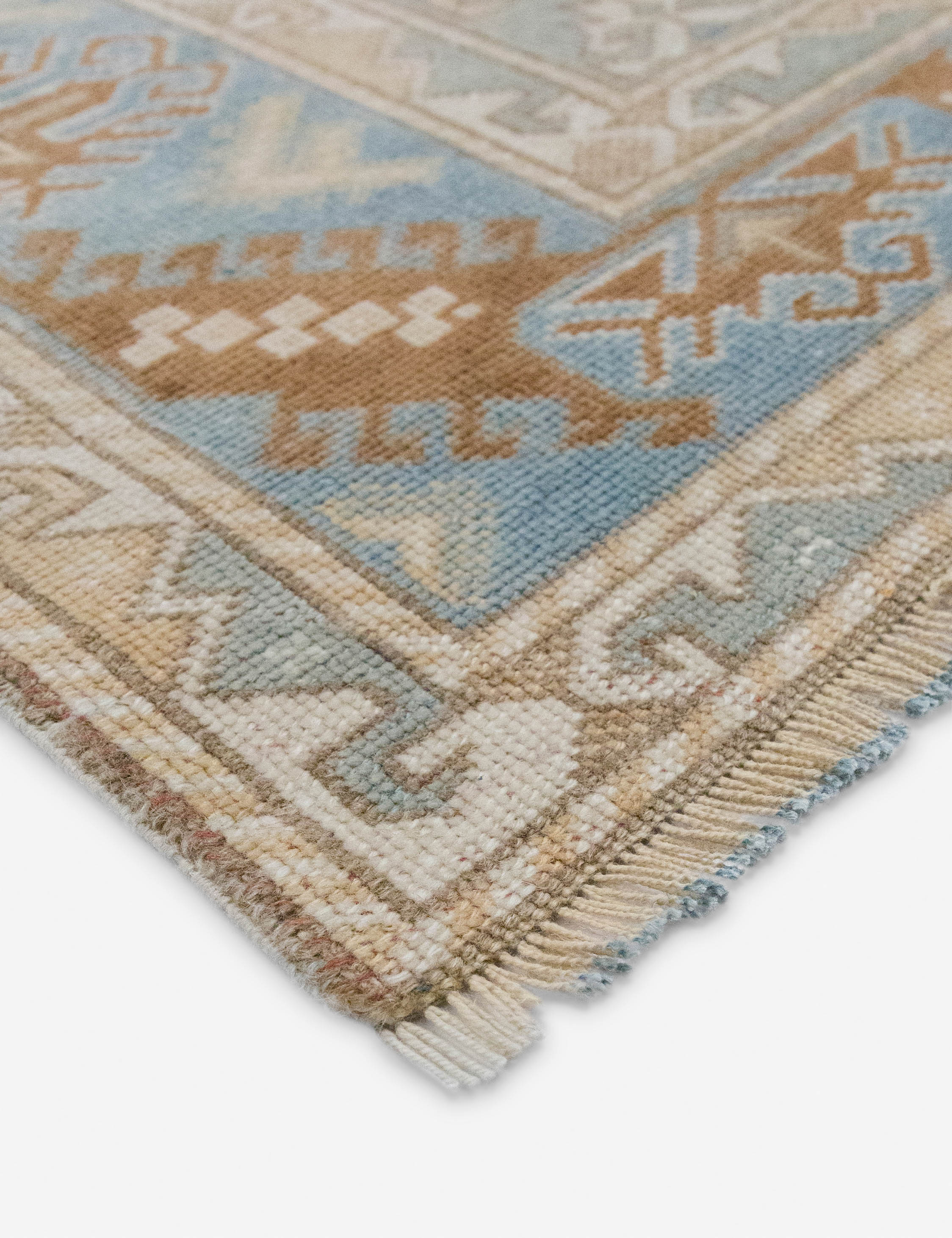 Vintage Turkish Hand-Knotted Wool Rug No. 564, 6'5" x 9'1" - Image 2