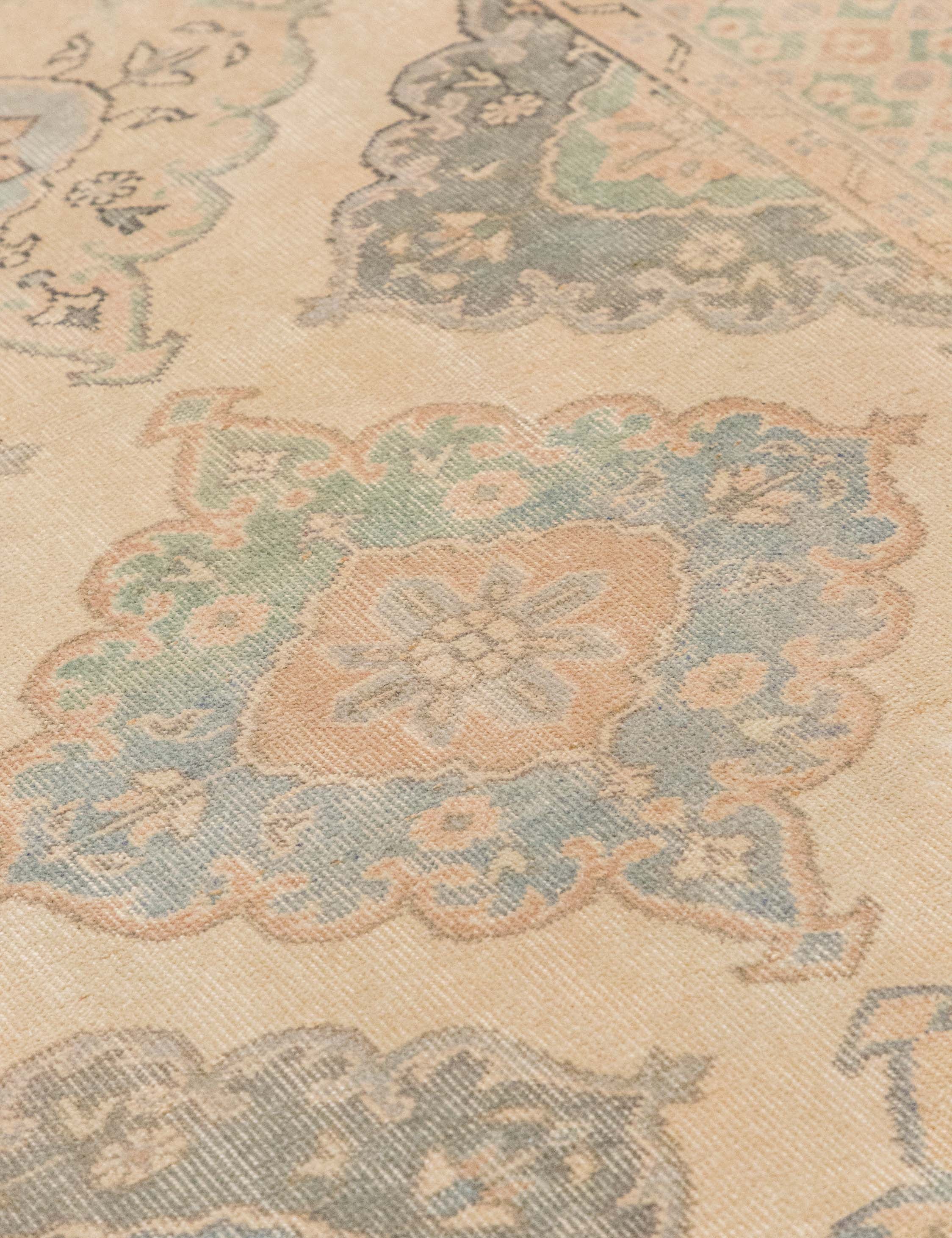 Vintage Turkish Hand-Knotted Wool Runner Rug No. 295, 4'3" x 12'4" - Image 3