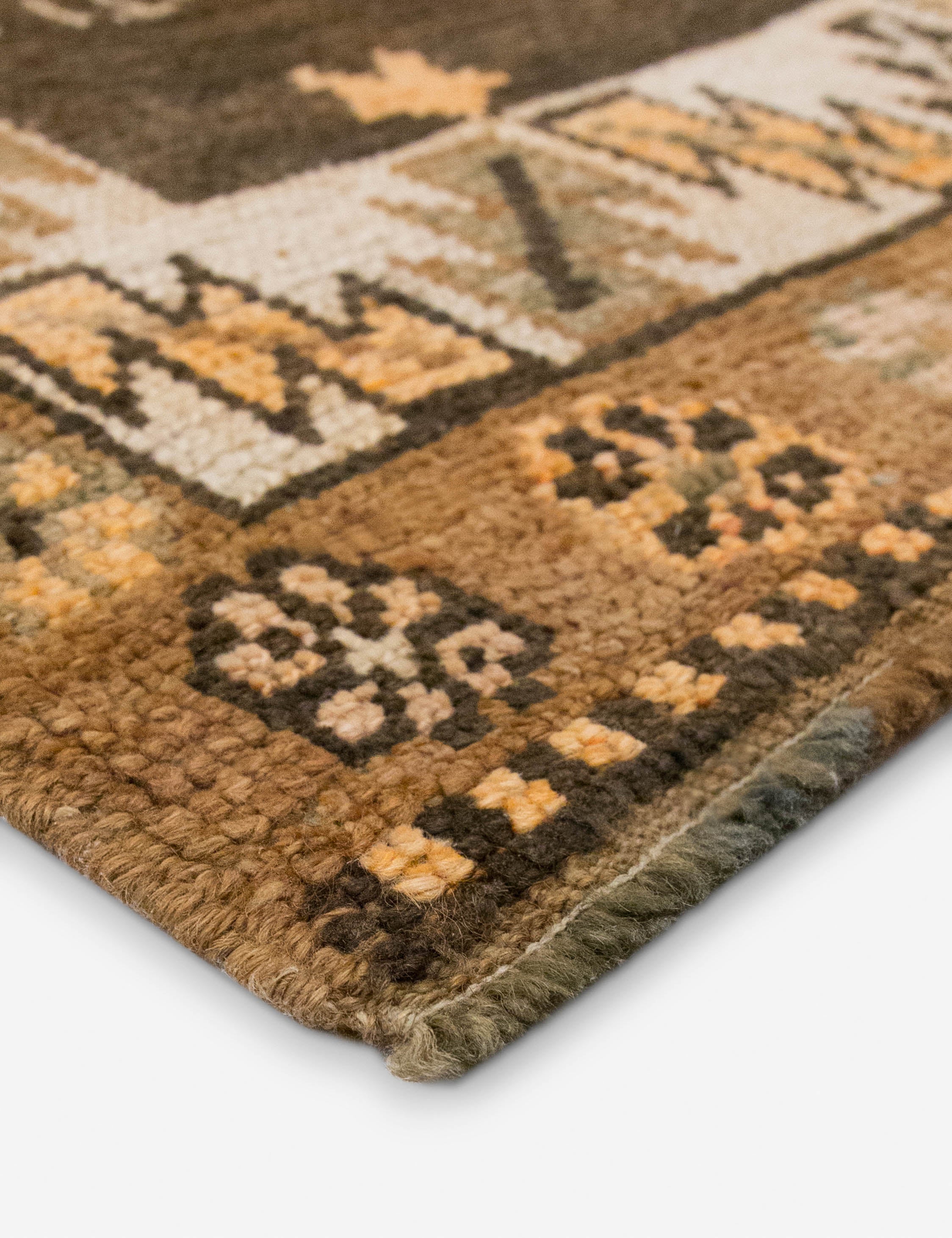 Vintage Turkish Hand-Knotted Wool Runner Rug No. 297, 4'9" x 12'3" - Image 2