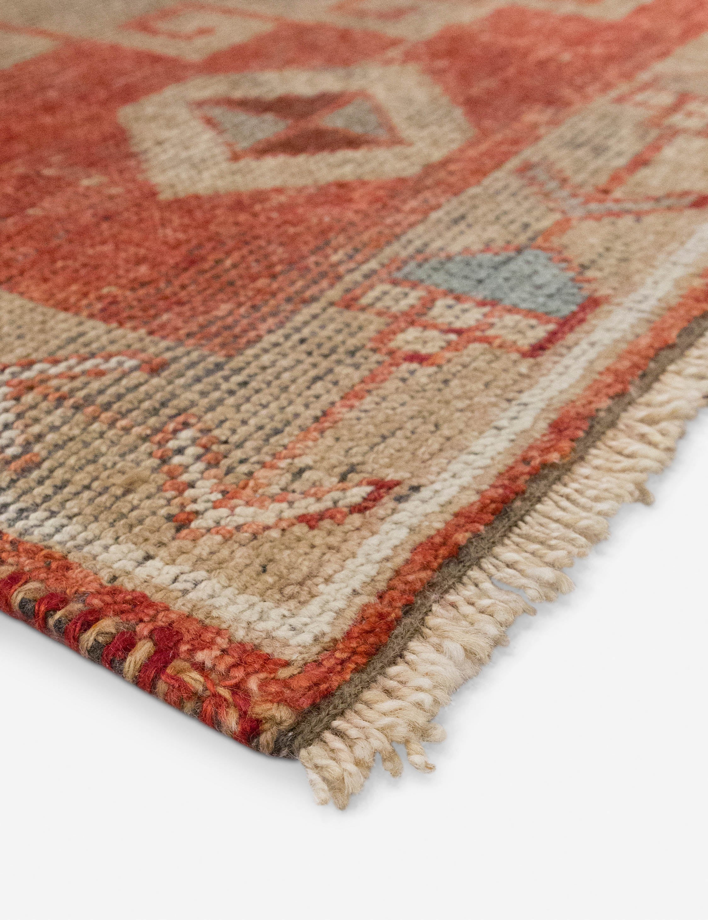 Vintage Turkish Hand-Knotted Wool Runner Rug No. 301, 4' x 11'5" - Image 2
