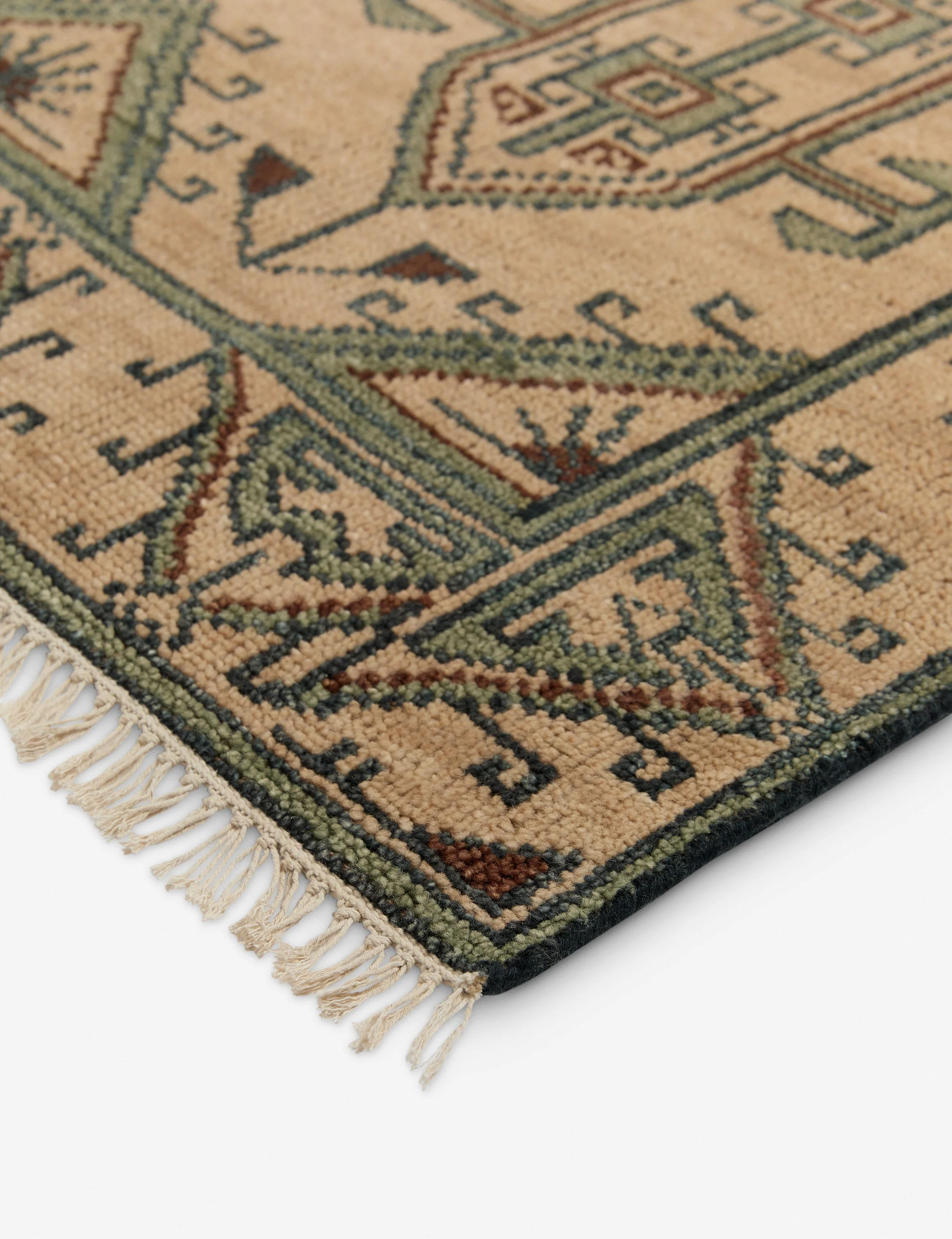 Vishal Hand-Knotted Wool Rug Swatch - Image 2