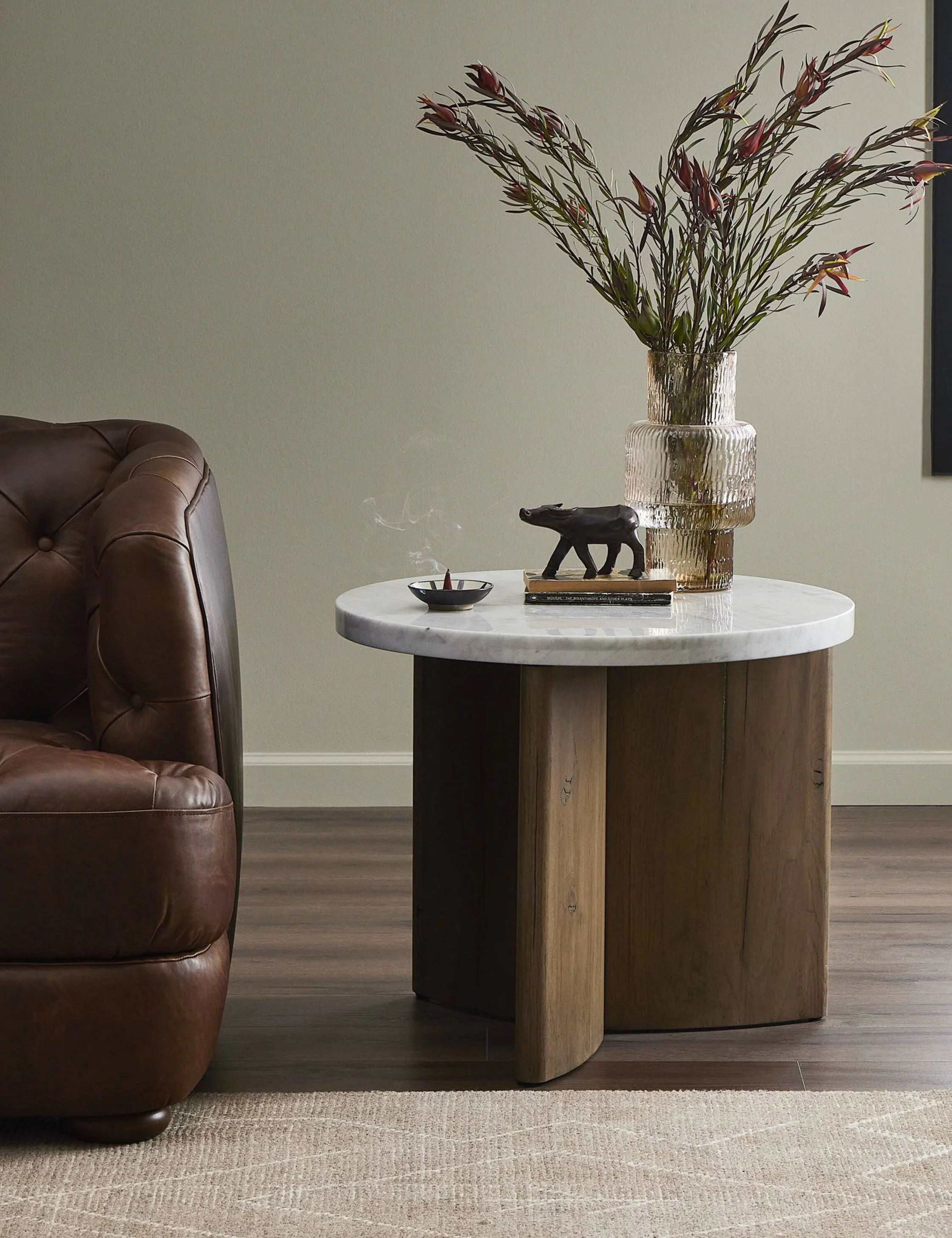 Voss Round Side Table