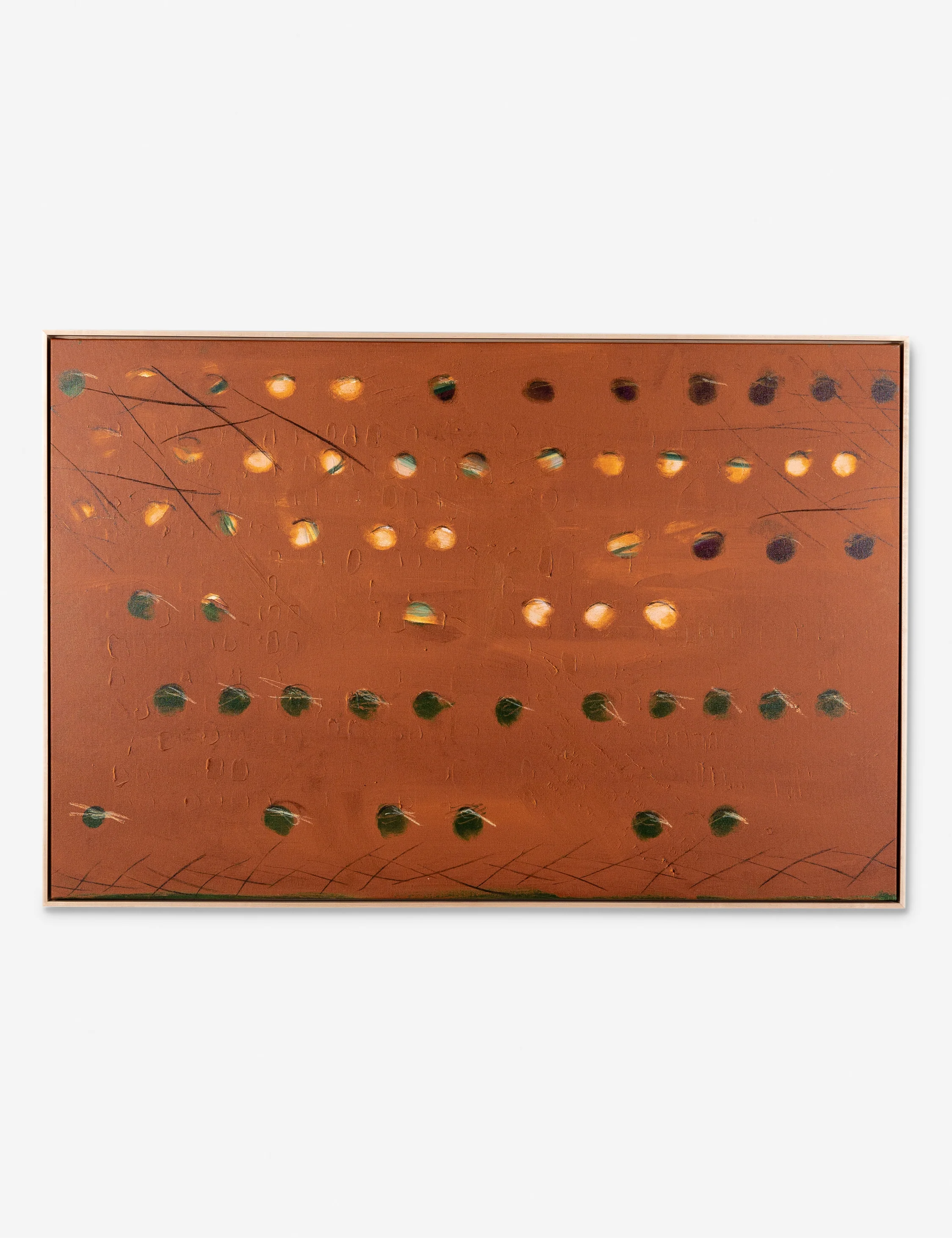 X Spot Rust Wall Art by Jamie Beckwith - Image 2
