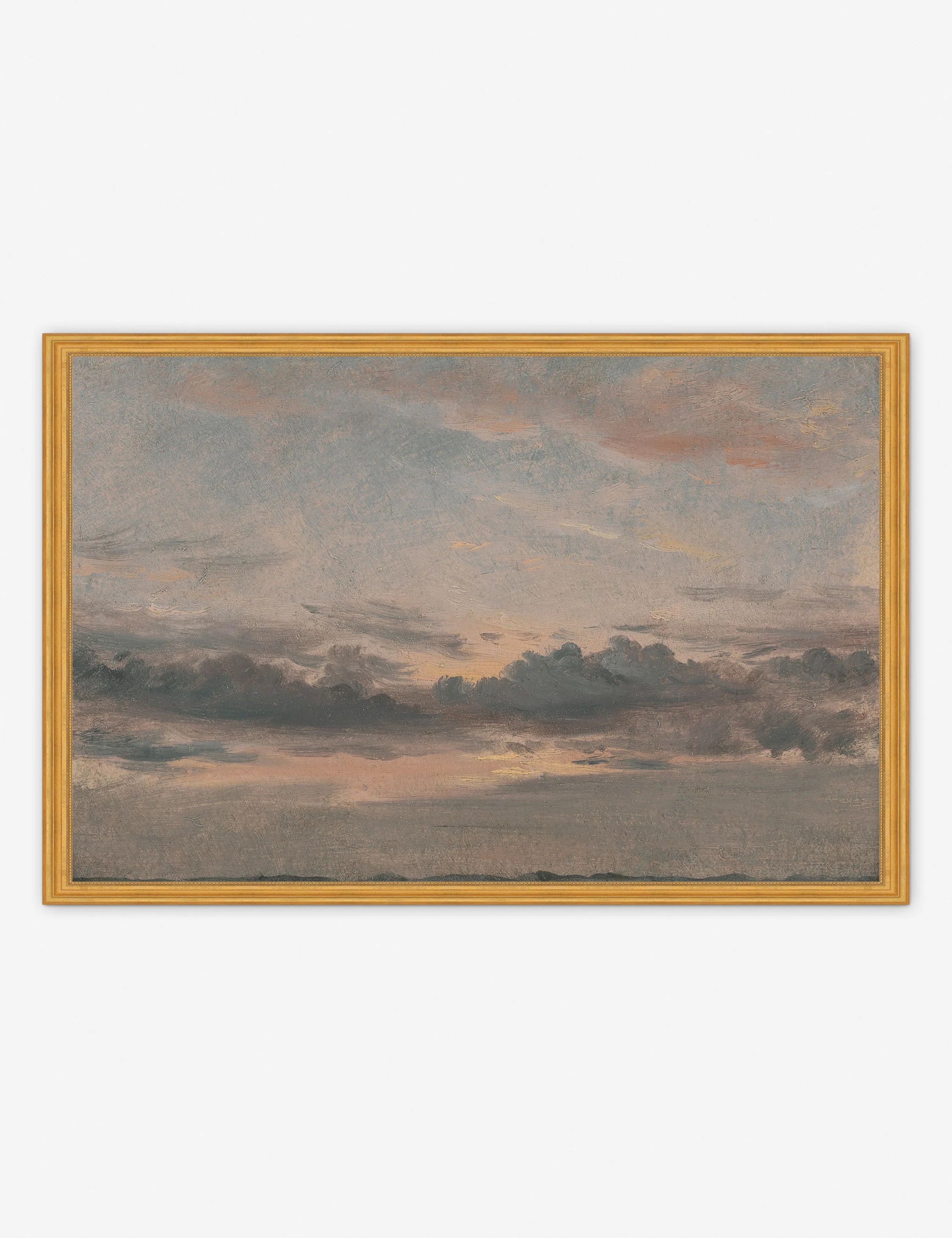 Yale, A Cloud Study, Sunset Print - Image 3