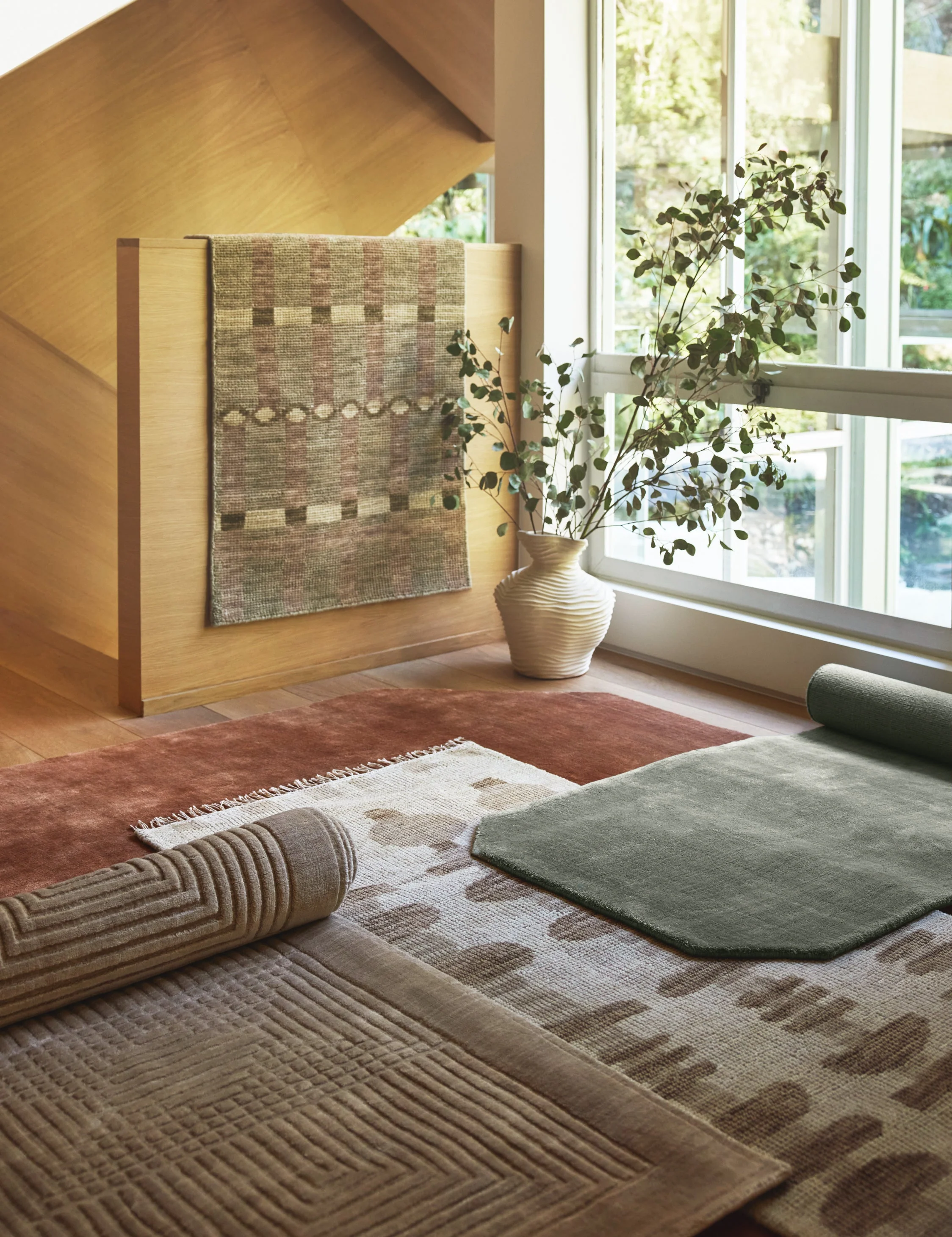 Yana Hand-Knotted Wool Rug Swatch - Image 10