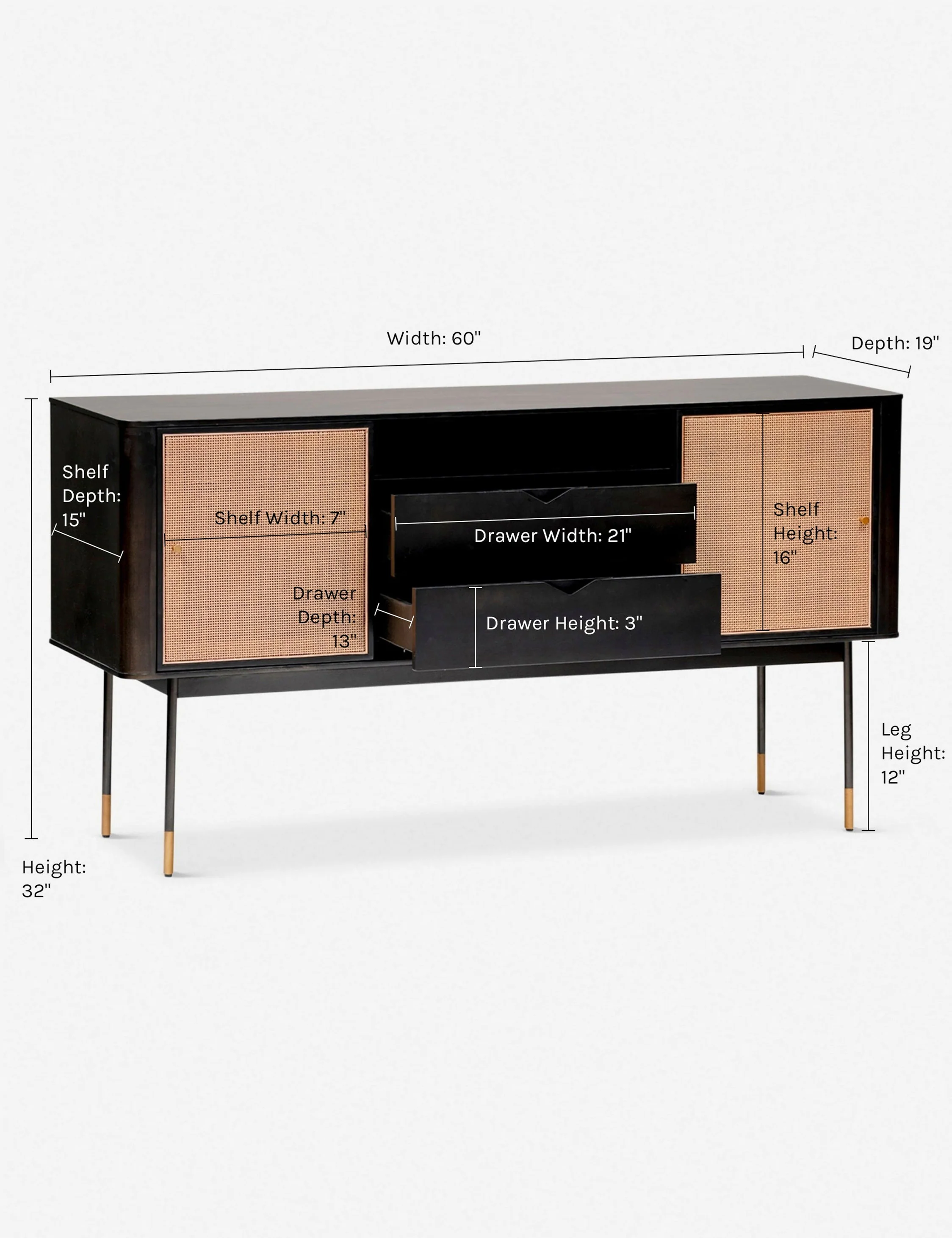 Zennie Sideboard - Image 6