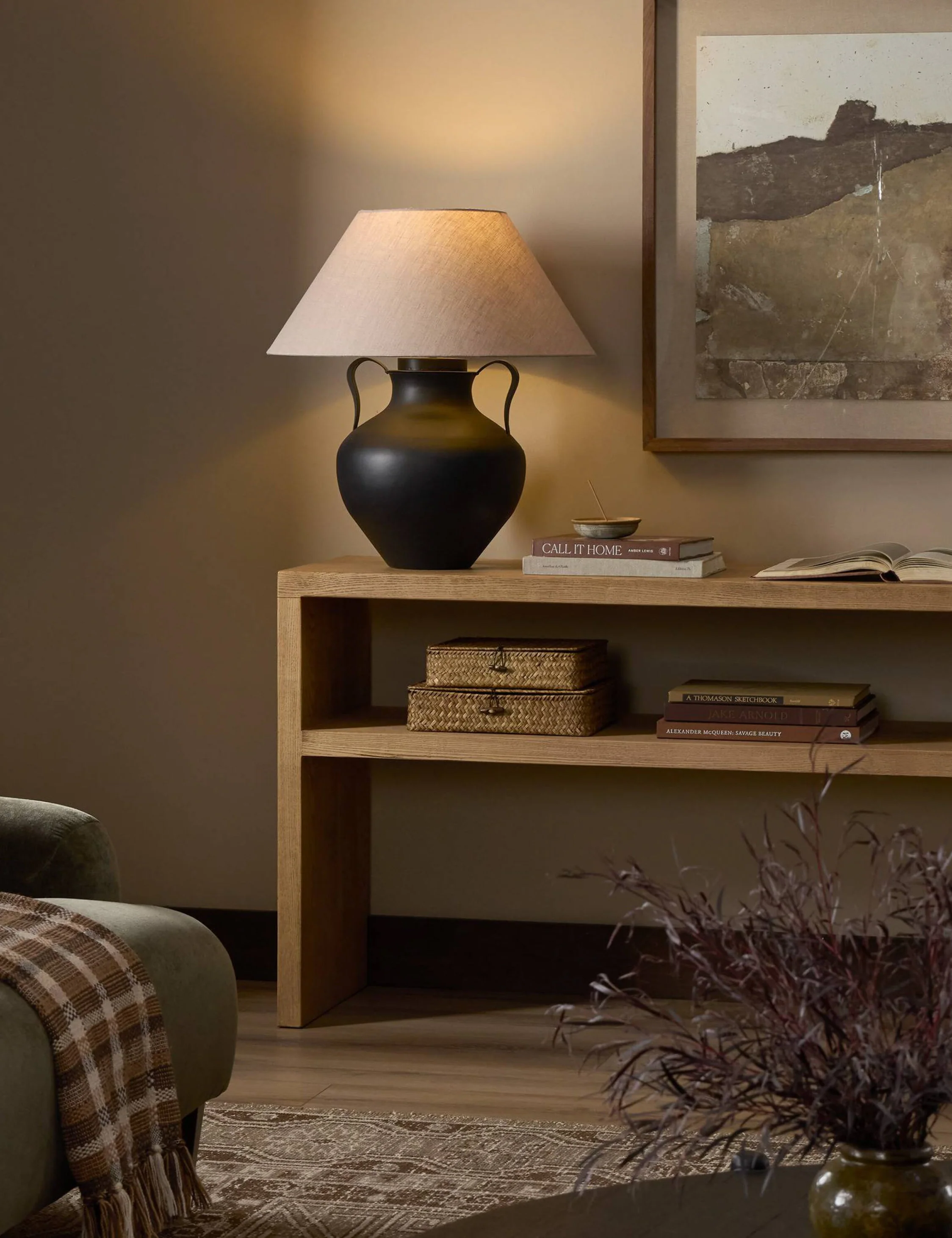 Ziva Table Lamp by Amber Lewis x Four Hands